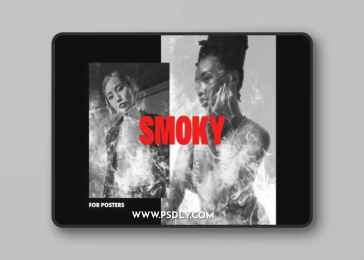 Smoky Poster Photo Effect