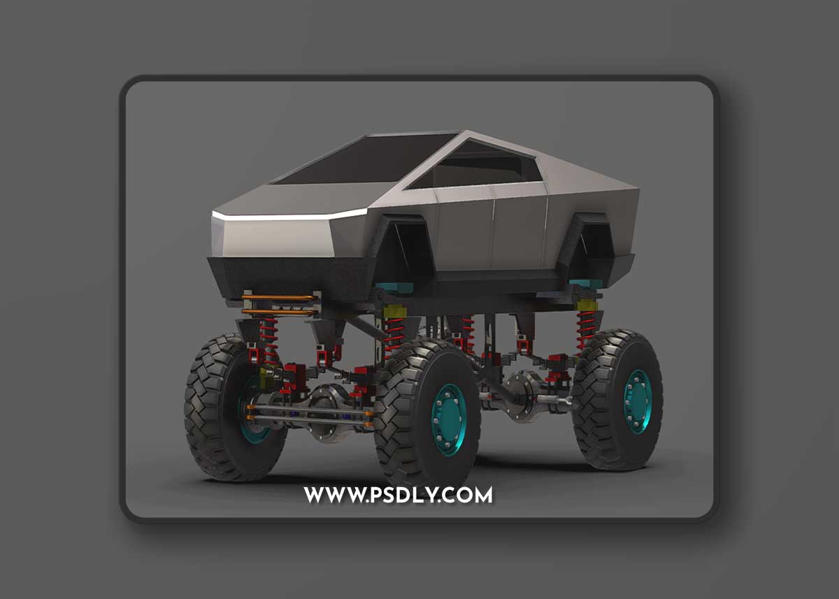 Tesla Cyber Truck 3D Model