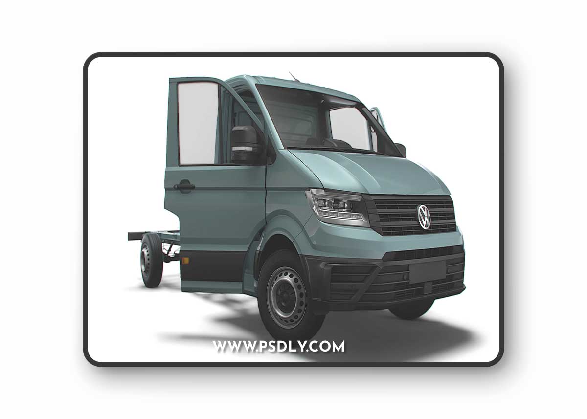 VW Crafter Chassis SingleCab L2 HQInterior 2023 Model