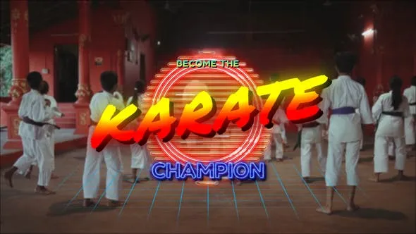 Videohive 80's Retro Title Opener 52359115