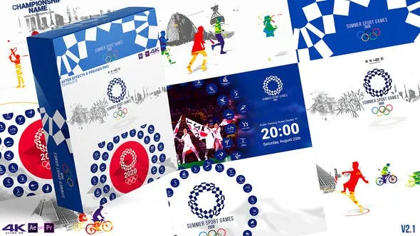 Videohive Olympics Animated Icons 16862165