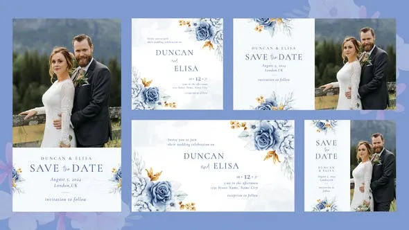Videohive Regional Icons Wedding Invitation 52466908