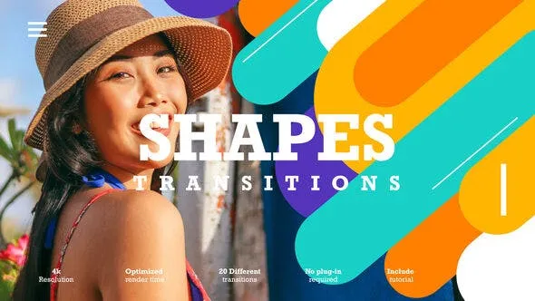 Videohive Shapes Transitions 52420365