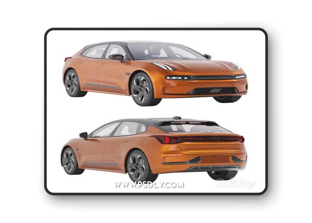 Zeekr 001 - 3D Model