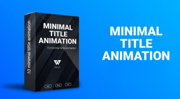 10 Minimal Titles Animation - After Effects Projects 2 aa 1