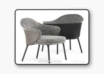 OFFO Fabric armchair By annud