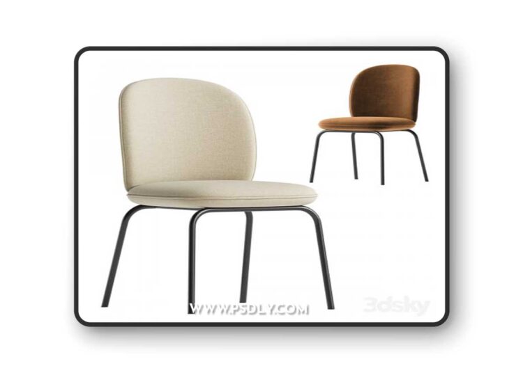 Ace Dining Chair 3D Model