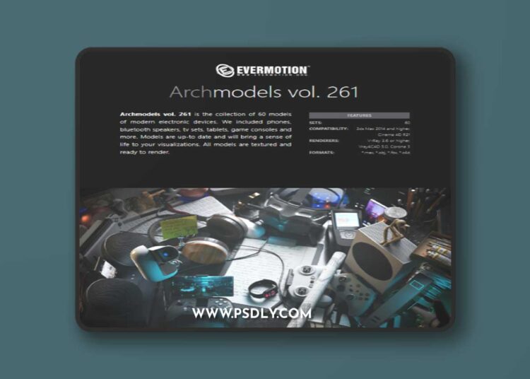 Archmodels vol.261 for C4D