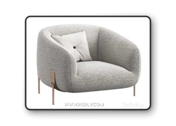 Armchair Geo Saba 3D Model