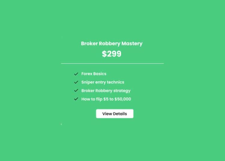 Billi Richy FX – Broker Robbery University