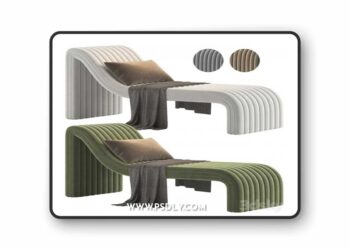 Chaise Lounge 3D Model