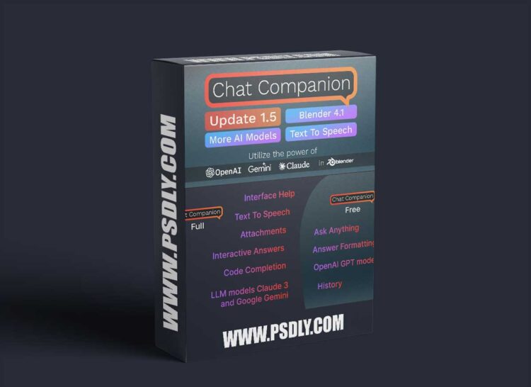 Chat Companion v1.5.2 for Blender