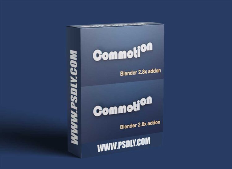 Commotion v2.3.1 for Blender 2.93 - 4.1