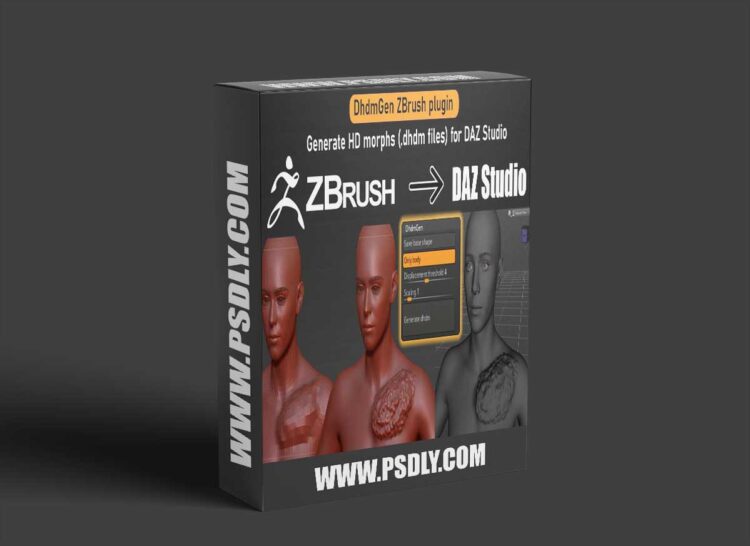 DhdmGen v1.0.1 for Zbrush