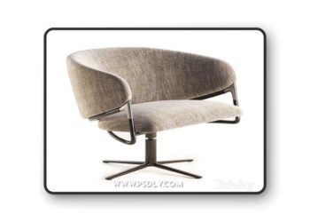 HAMMER Swivel easy chair Hammer Collection