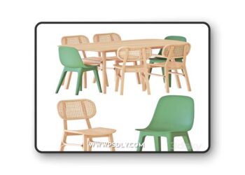 IKEA VOXLOV table and chairs