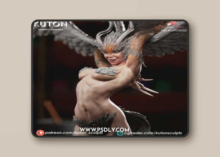 Kuton Figurines – Serine – 3D Print Model