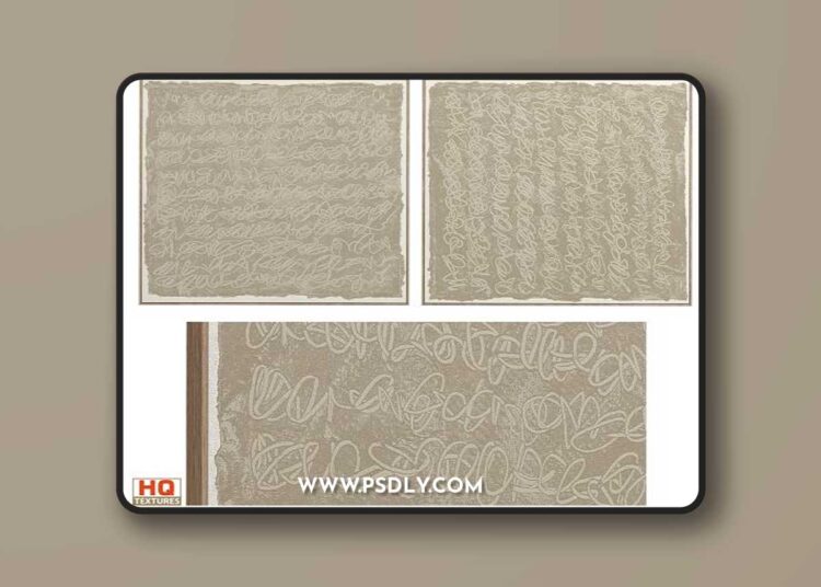 Large Textural Abstract Neutral Wall Art C-401