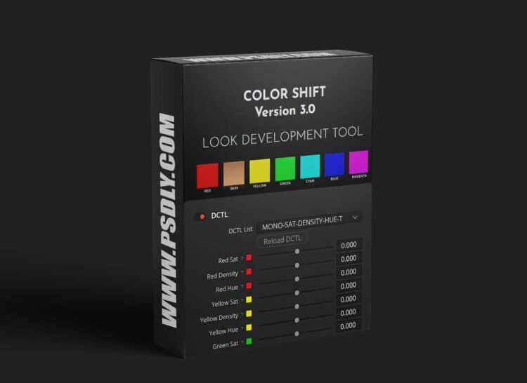 Mononodes Color Shift v3 for Davinci Resolve