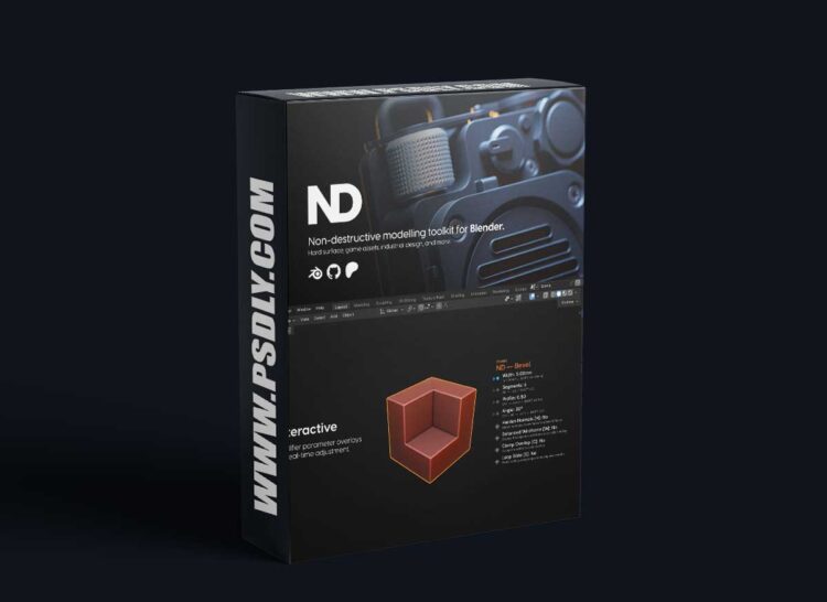 ND — Non-Destructive Modelling v1.43.0 for Blender