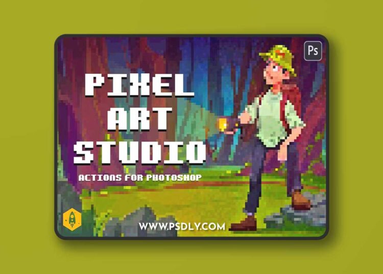 Pixel Art Studio - Pixel Art Effect Action 6WCZBBE