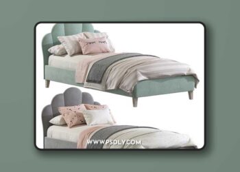 Shell Velvet Bedhead