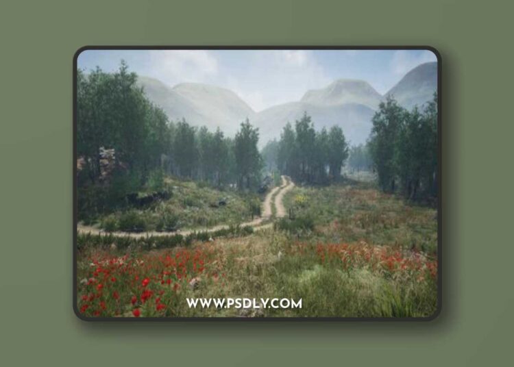 UnrealEngine - Meadow - Environment Set