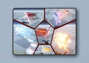 UnrealEngine---Niagara-Dash-Effects