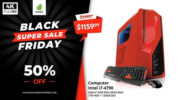 Videohive Black Friday Promo 22801624