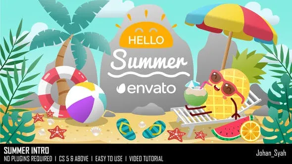 Videohive Summer Intro 52903821