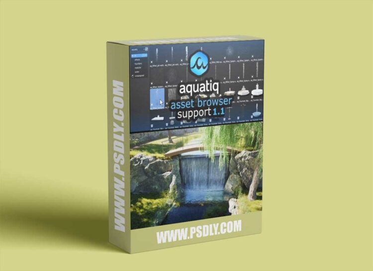 Water Library Aquatiq v2.0.0 for Blender