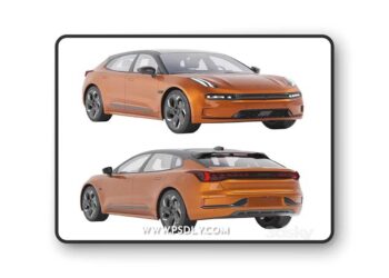 Zeekr 001 3D Model