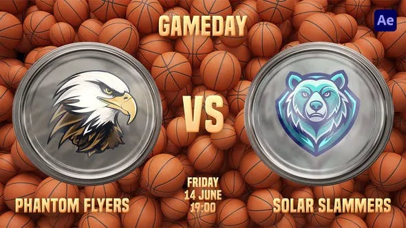 Videohive Basketball Team Versus Screens 52635736