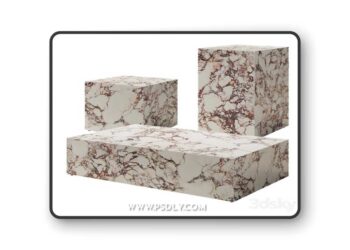 AUDO Plinth Marble Table by Norm (Menu)