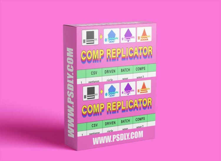 Aescripts Comp Replicator: CSV Driven Batch Comps v1.0