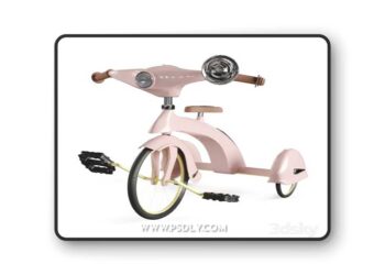Baby bike tricycle 3D Model