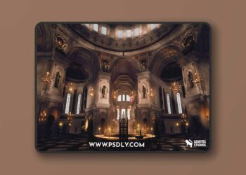 Baroque Cathedral Environment + ULAT 5.4