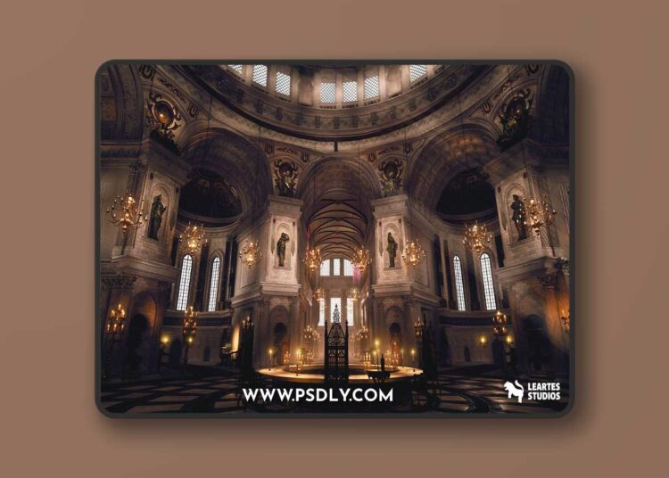Baroque Cathedral Environment + ULAT 5.4