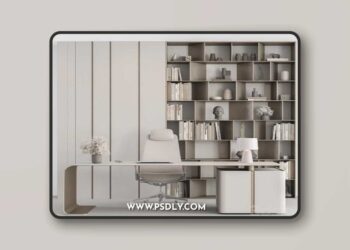 Boss Desk - Office Furniture 484 3D Model