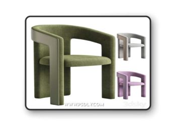CHAIR HOLT KONYSHEV 3D Model