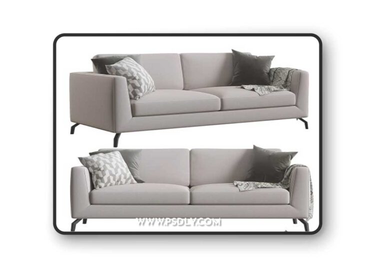 Calligaris | Carre sofa 3D Model