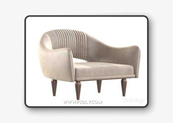 Cocoon Armchair 3D Model