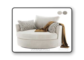 Dahlonega Swivel Barrel Chair
