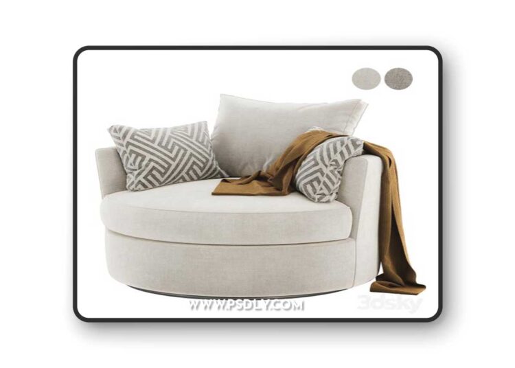 Dahlonega Swivel Barrel Chair