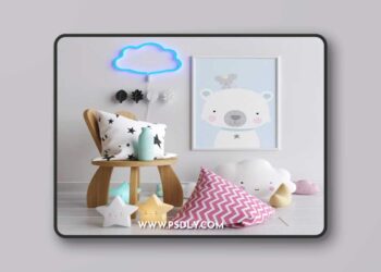 Decorative set for 2 child 3D Model