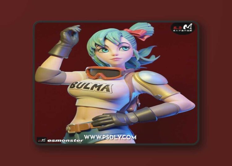 E.S Monster – Bulma Dragon Ball – 3D Print Model