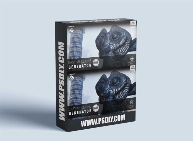 Easy Mullions_Generator V1.4 for Blender