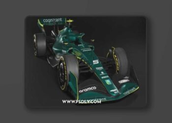 F1 2022 Aston Martin Livery - 3D Model