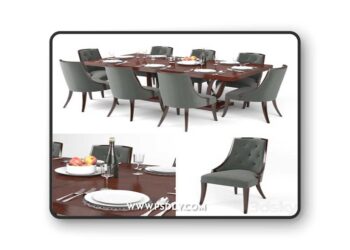 Guy Fontaine Dining Table & chairs