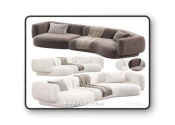 HUG MODULAR SOFA 6 Sofas